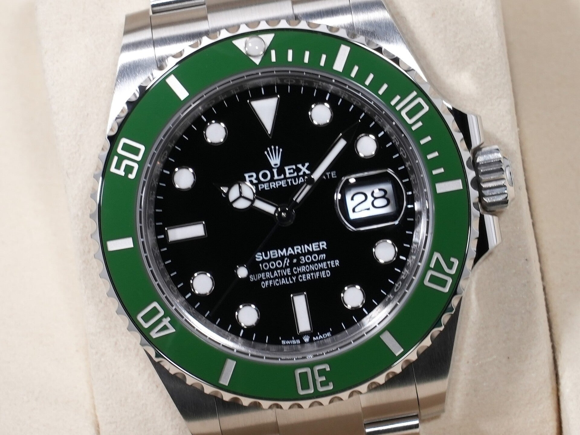 Rolex Submariner Date Ref. 126610LV SS Black Dial, Unused  (bjswueit appears to be an identifier or possibly a user ID and not part of the product description)