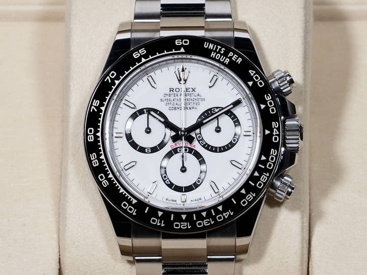 ロレックス デイトナ Ref.126500LN ステンレススチール ホワイト文字盤