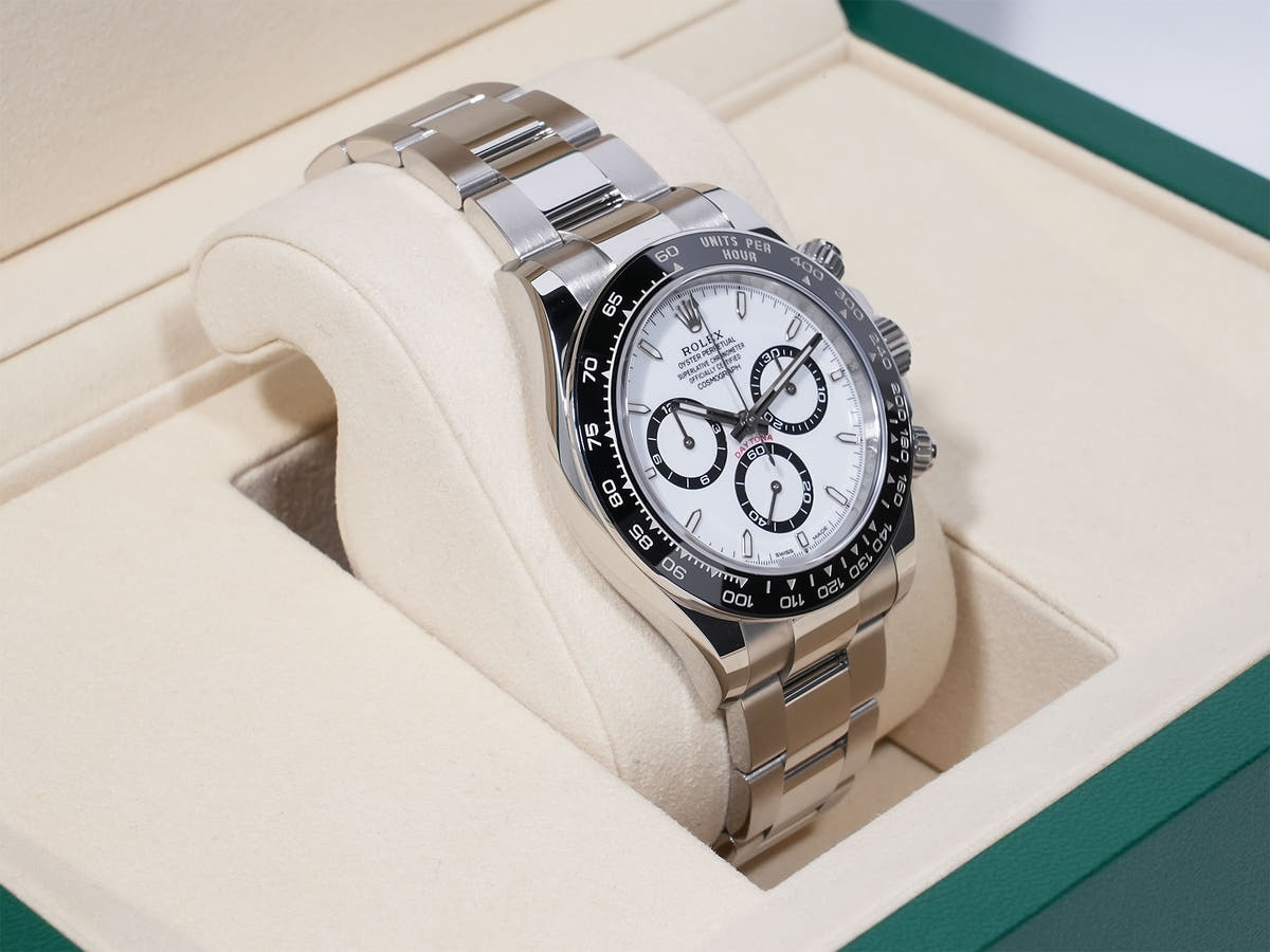 Rolex Daytona Ref. 126500LN SS White Dial, Excellent Condition czqg9qcv