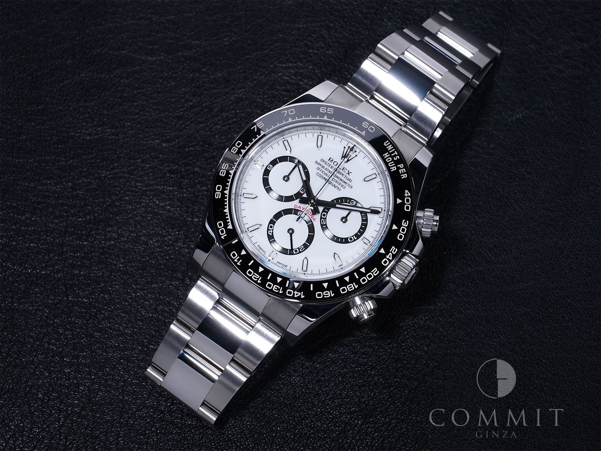 Rolex Daytona Ref. 126500LN SS White Dial, Excellent Condition czqg9qcv