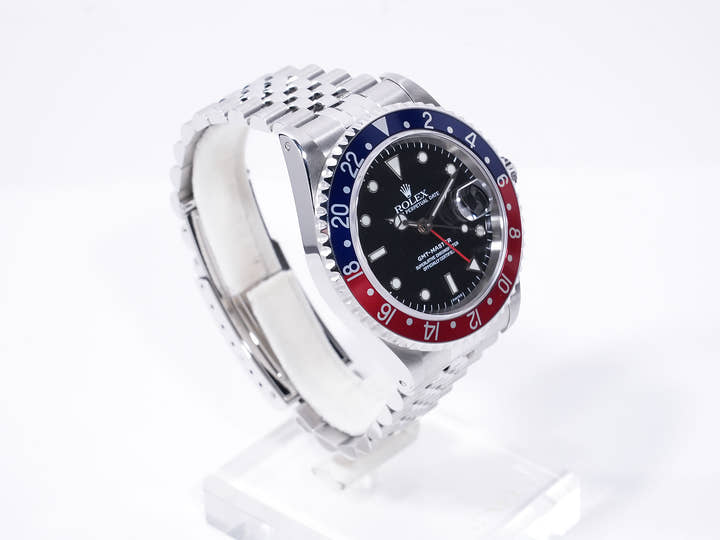 ロレックス GMTマスター Ref.16700 ステンレススチール ブラック文字盤 ジュビリーブレスレット 中古 ji6phgbn