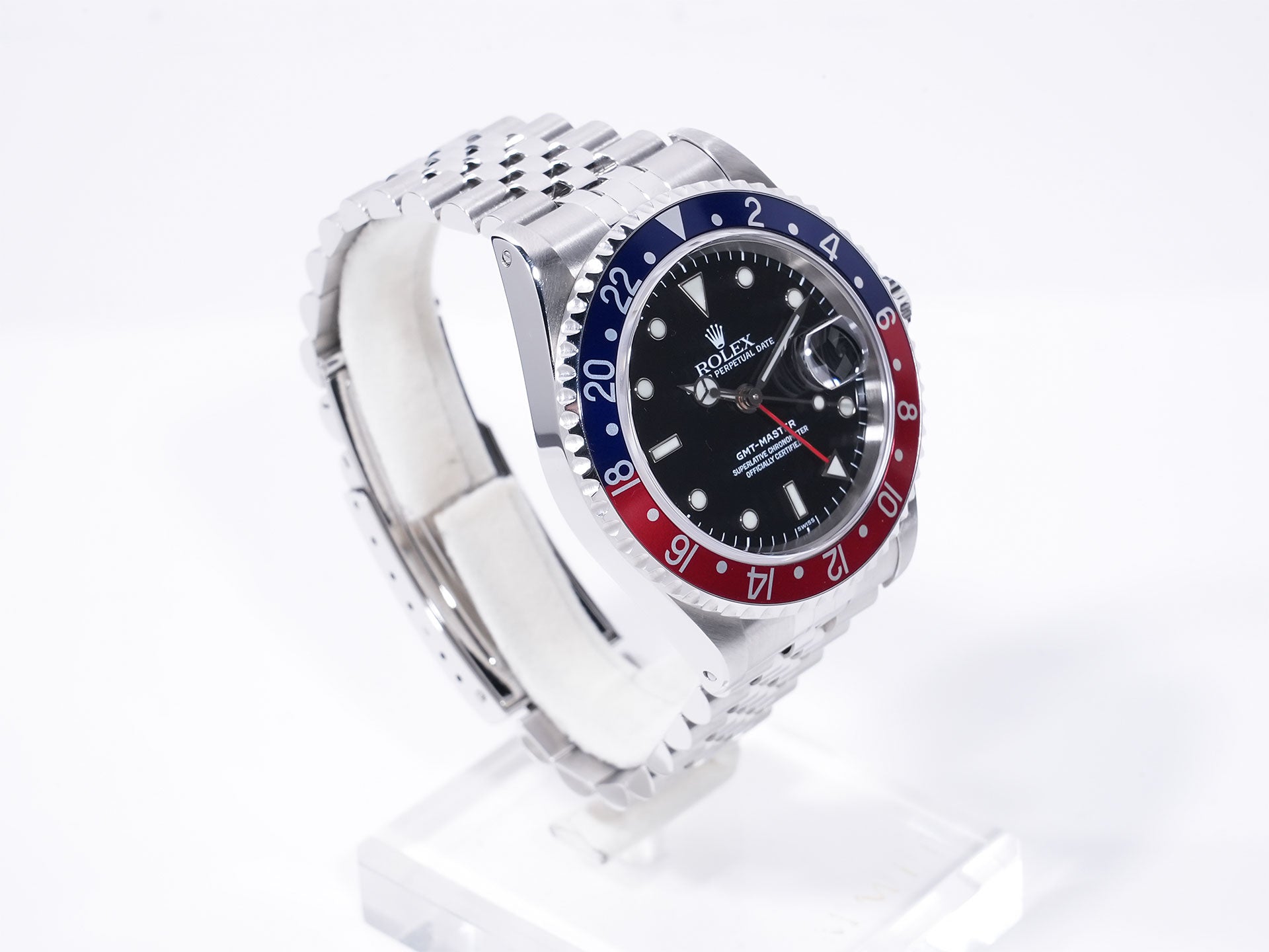 ロレックス GMTマスター Ref.16700 SS ブラック文字盤 オイスターブレスレット 中古 ji6phgbn