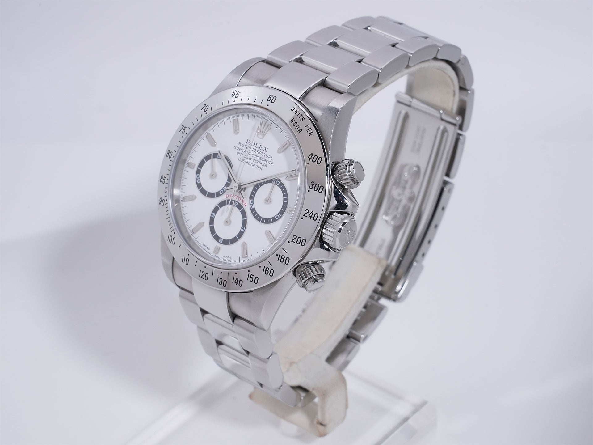 ロレックス デイトナ エルプリメロ Ref.16520 SS ホワイト文字盤 中古 6mgn9mx6