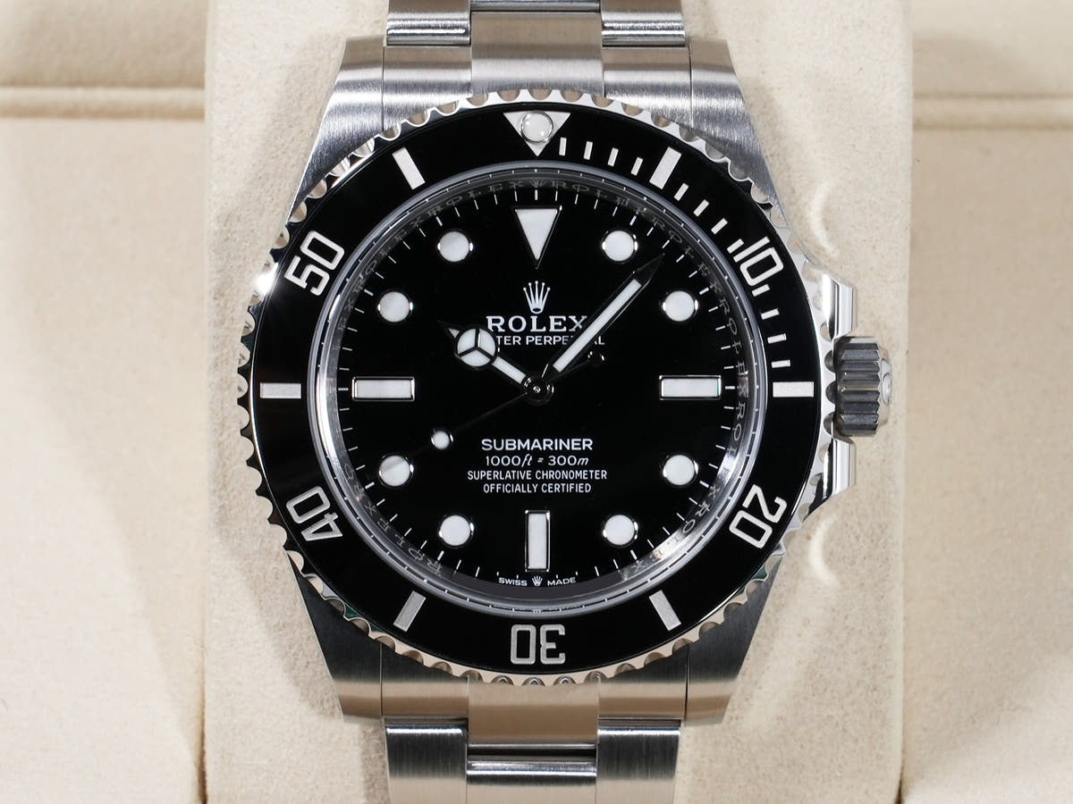 Rolex Submariner No-Date Ref. 124060 SS Black Dial, Unused  (sumwp78o appears to be an internal reference number and not part of the product description)