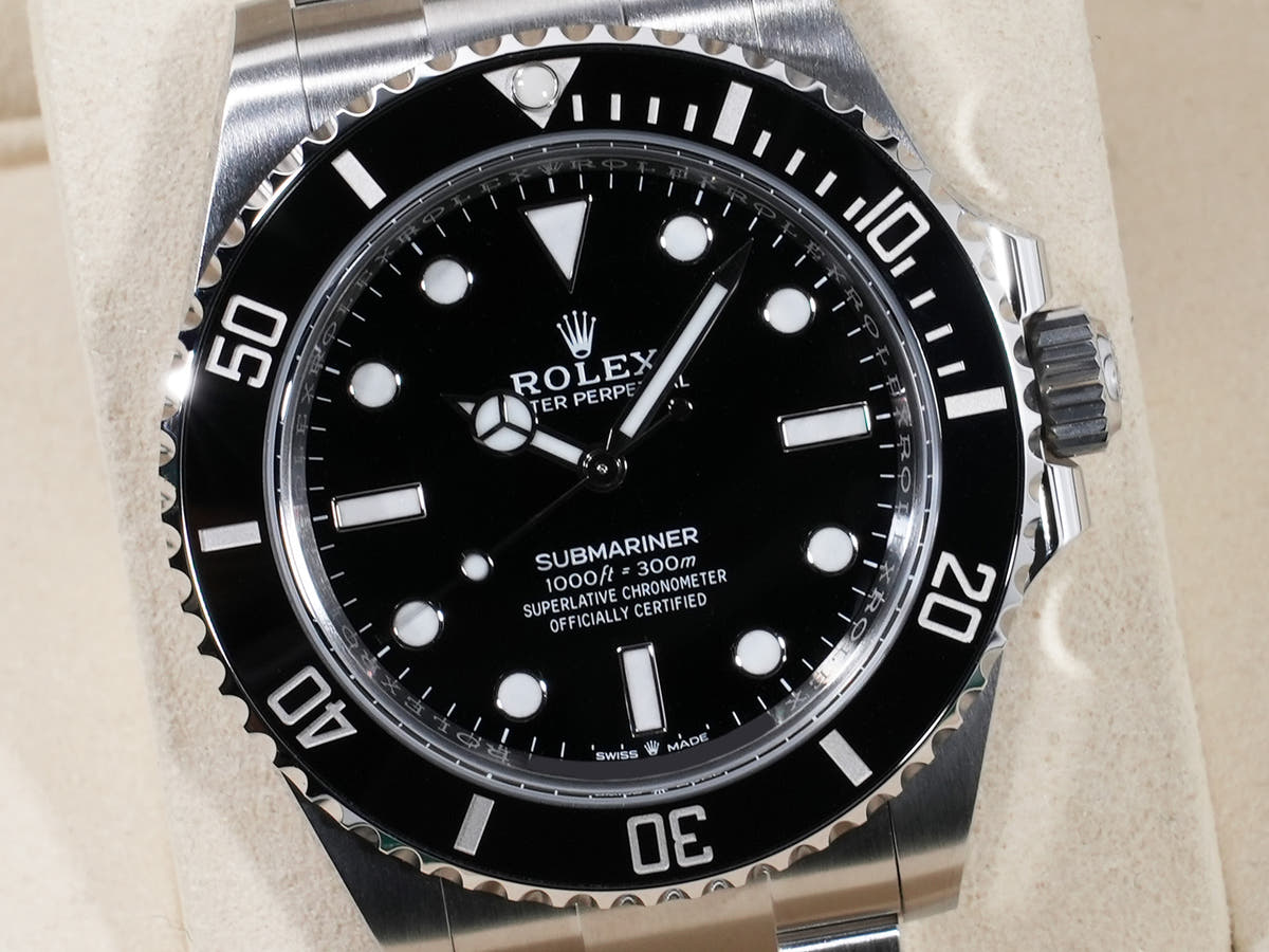 Rolex Submariner No-Date Ref. 124060 SS Black Dial, Unused  (sumwp78o appears to be an internal reference number and not part of the product description)