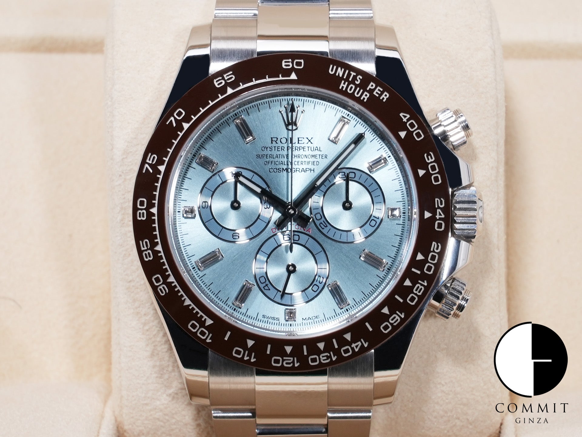 ロレックス デイトナ Ref.116506A PT アイスブルー文字盤 中古 smcp846q