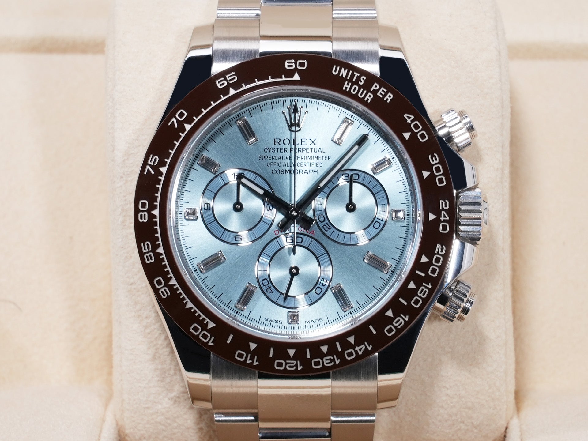 ロレックス デイトナ Ref.116506A PT アイスブルー文字盤 中古 smcp846q