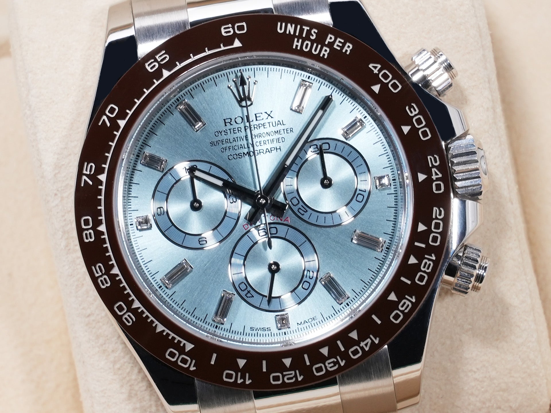 ロレックス デイトナ Ref.116506A PT アイスブルー文字盤 中古 smcp846q