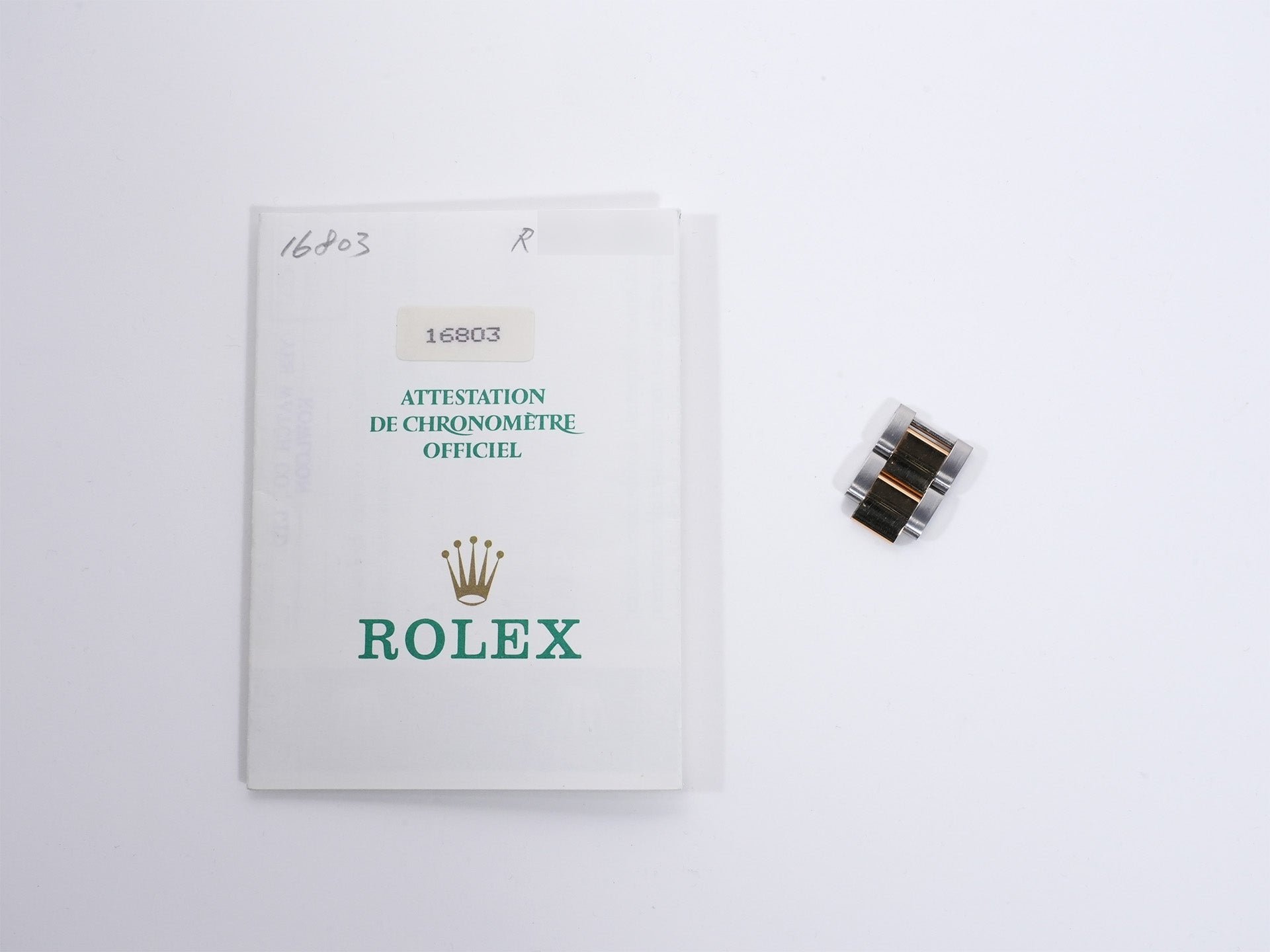 ロレックス サブマリーナー デイト Ref.16803 SS/YG ブルー文字盤 中古 4uxu7vcf