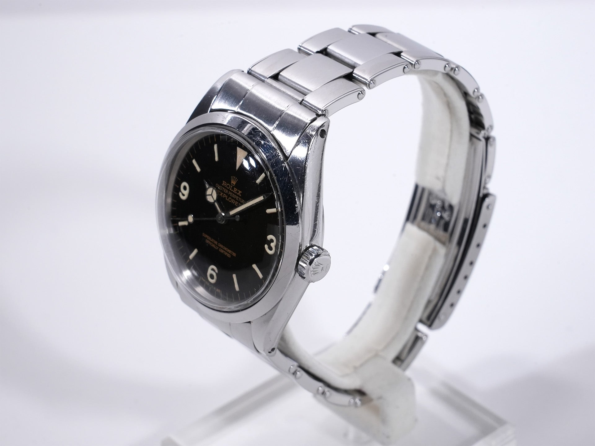 Rolex Explorer I Ref. 1016M SS Black Dial, Pre-owned  (34z6dt95)