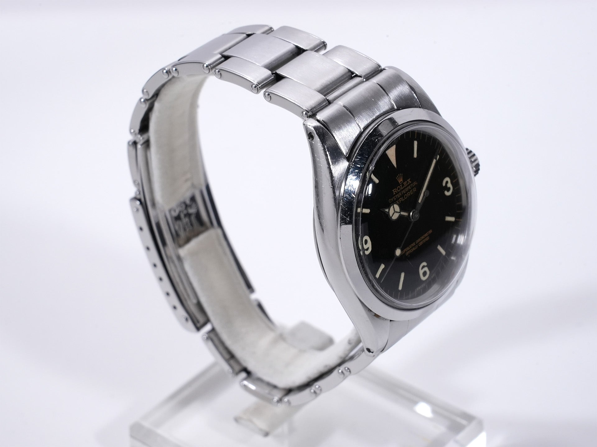 Rolex Explorer I Ref. 1016M SS Black Dial, Pre-owned  (34z6dt95)