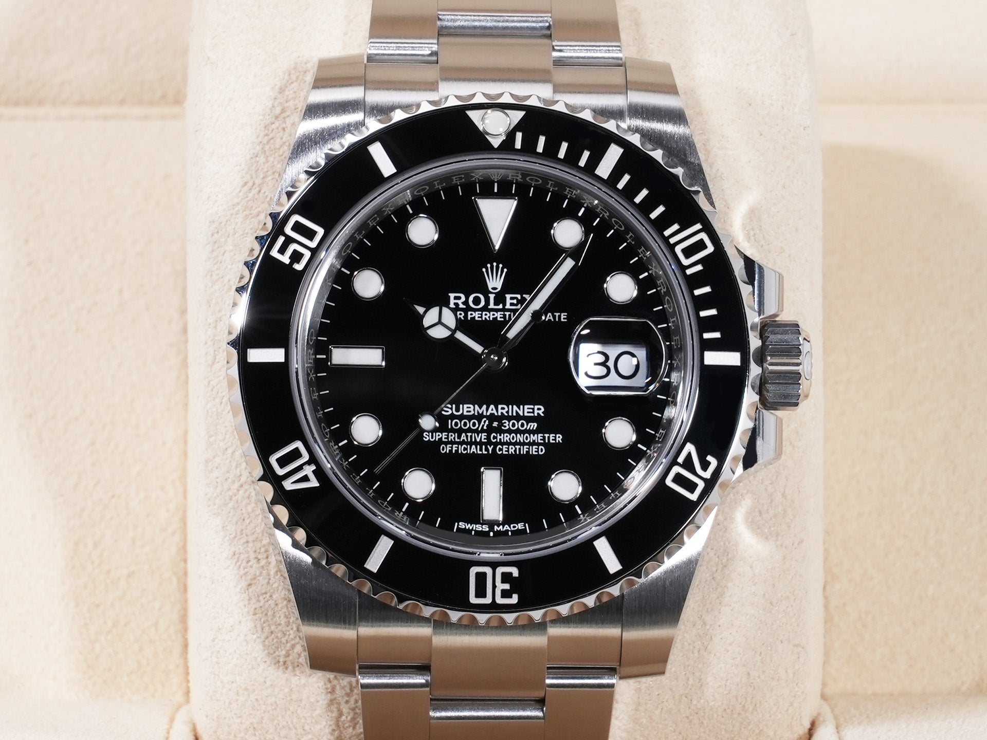 Rolex Submariner Date Ref. 116610LN Stainless Steel Black Dial Unused uap9njn9