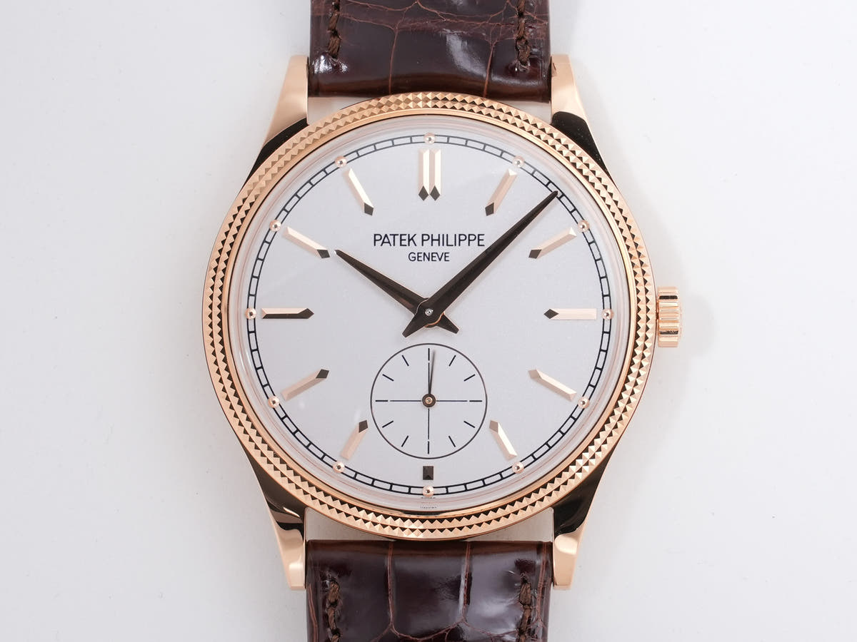 パテックフィリップ カラトラバ Ref.6119R-001 18KRG シルバー文字盤 未使用 62egmfu3