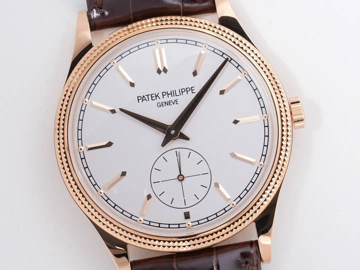 Patek Philippe Calatrava Ref. 6119R-001 Rose Gold Silver Dial