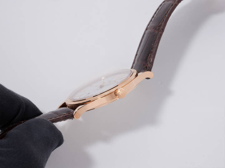 Patek Philippe Calatrava Ref. 6119R-001 Rose Gold Silver Dial