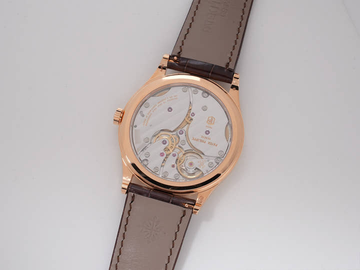 Patek Philippe Calatrava Ref. 6119R-001 Rose Gold Silver Dial