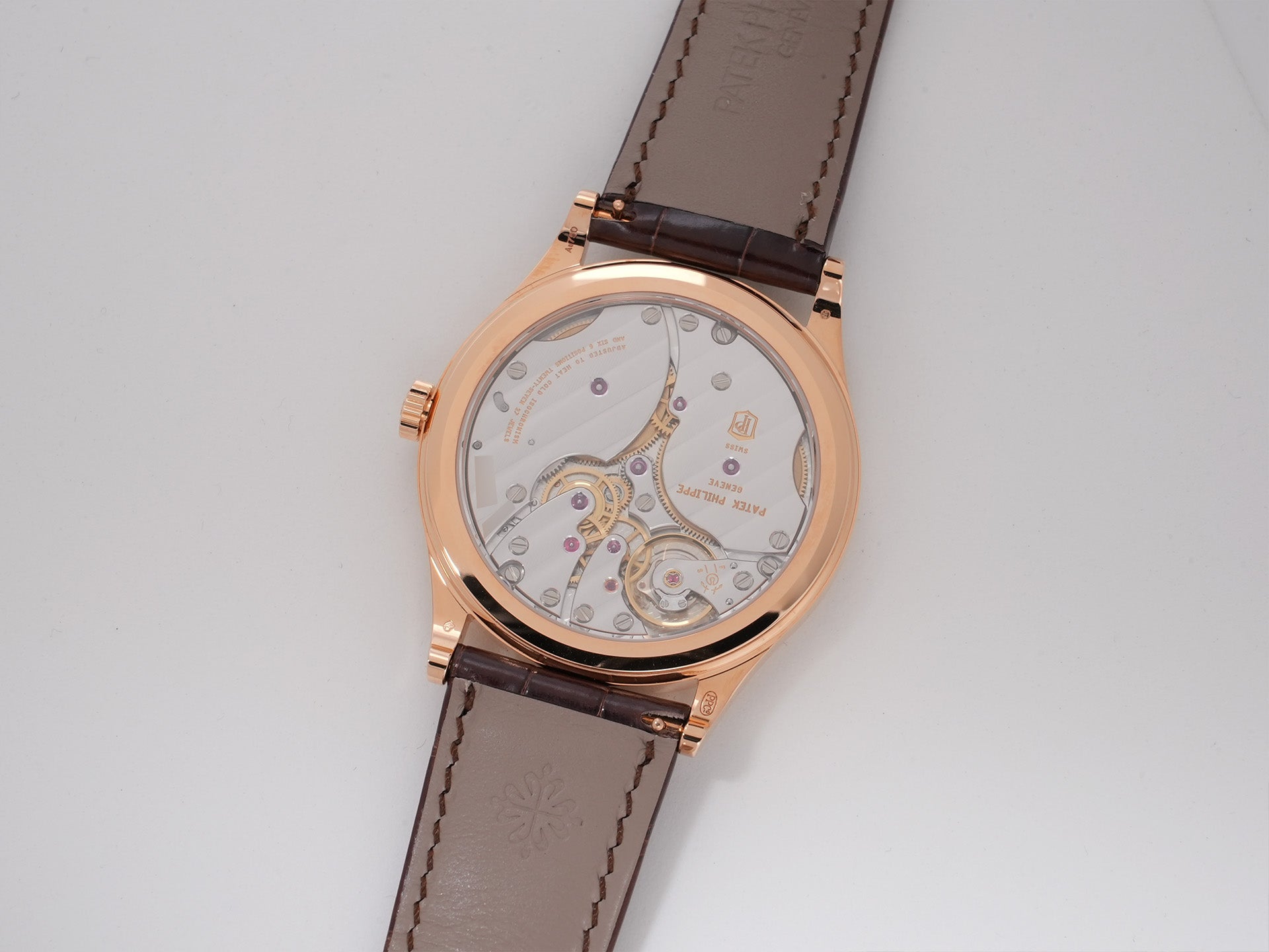パテックフィリップ カラトラバ Ref.6119R-001 18KRG シルバー文字盤 未使用 62egmfu3