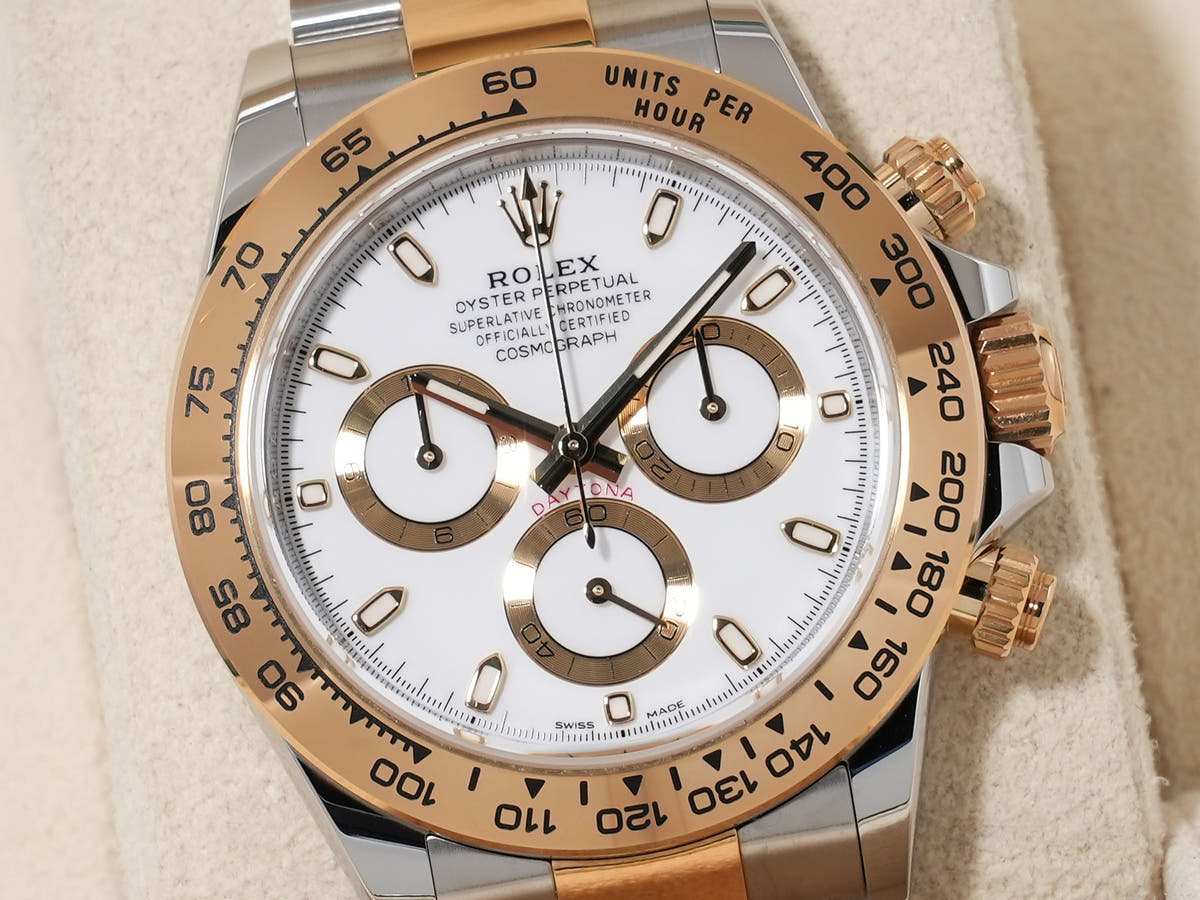 Rolex Daytona Ref. 116503 SS/YG White Dial, Excellent Condition 9x5u7jmg