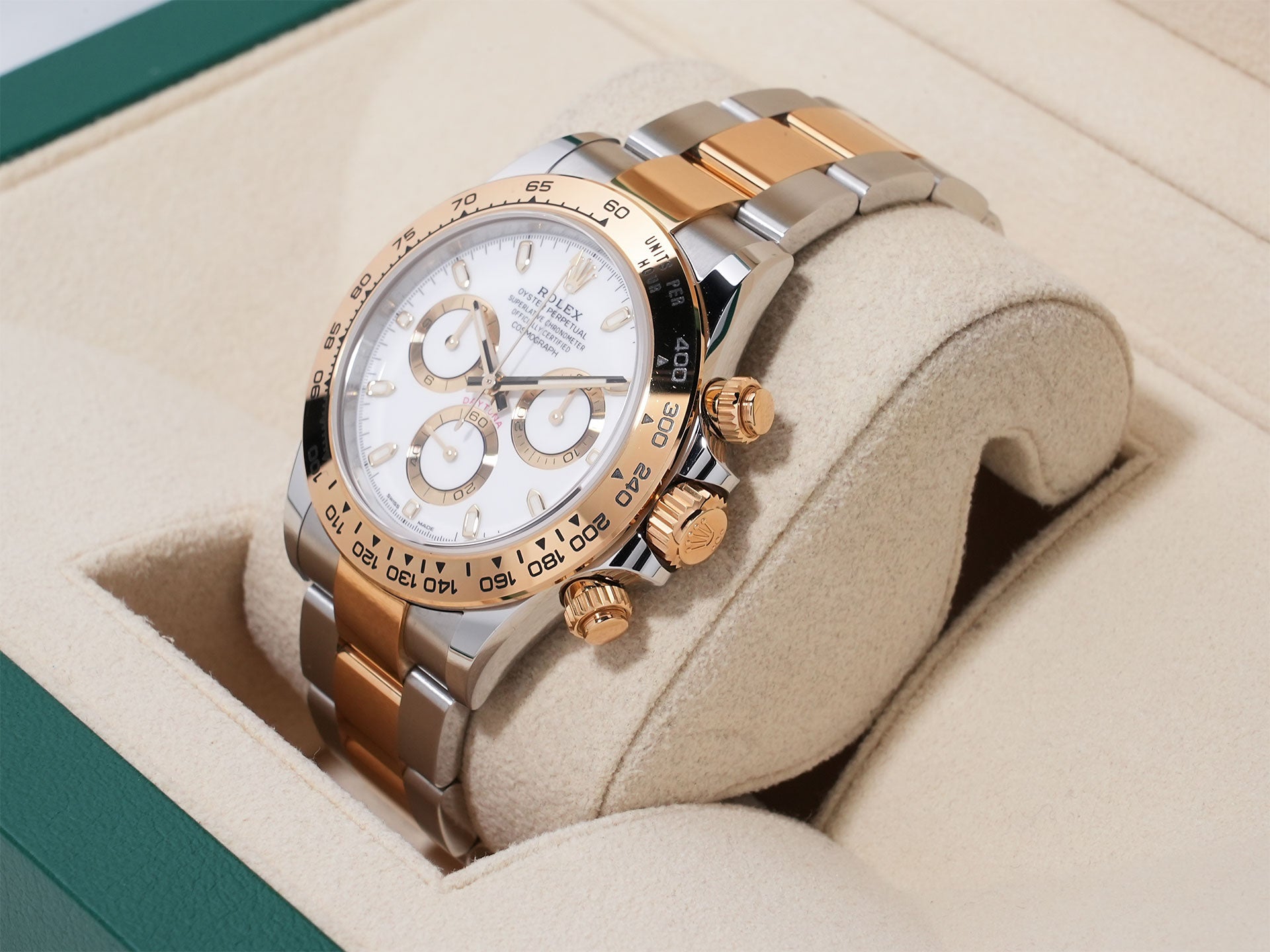 Rolex Daytona Ref. 116503 SS/YG White Dial, Excellent Condition 9x5u7jmg