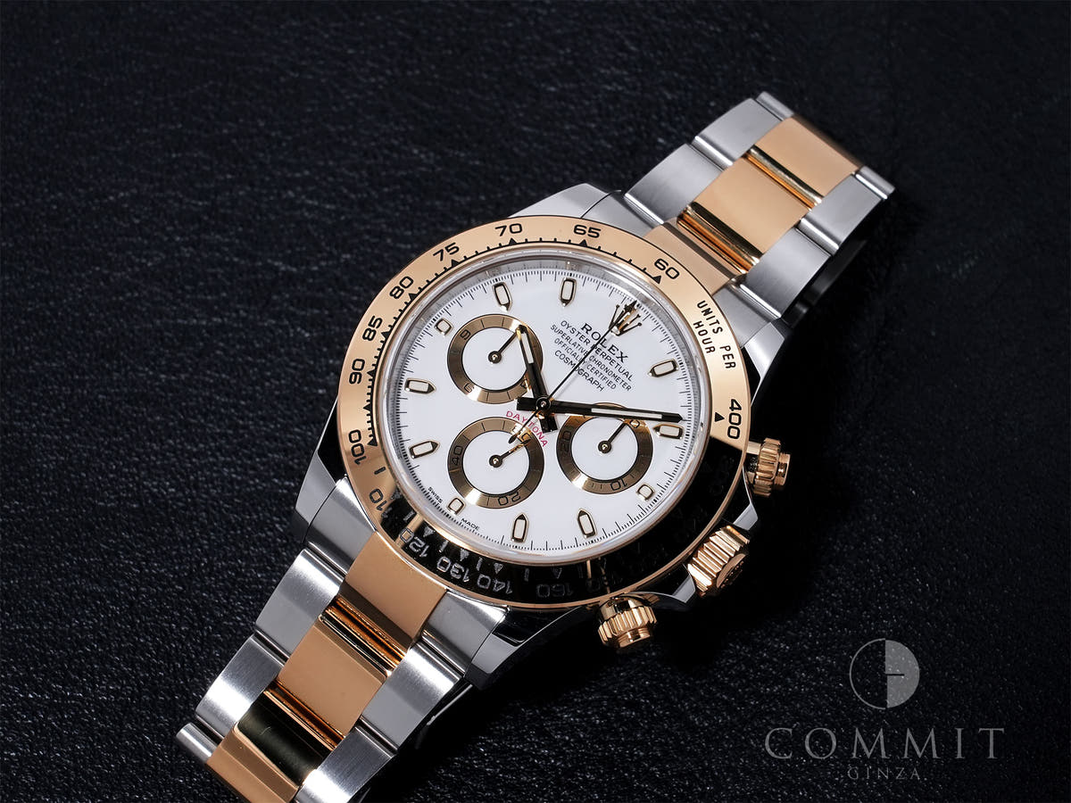 Rolex Daytona Ref. 116503 SS/YG White Dial, Excellent Condition 9x5u7jmg