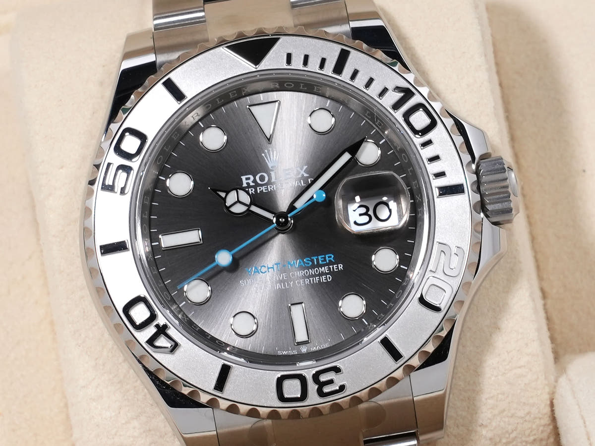 ロレックス ヨットマスター40 Ref.126622 SS/PT スレート文字盤 美中古 pyweqhs8