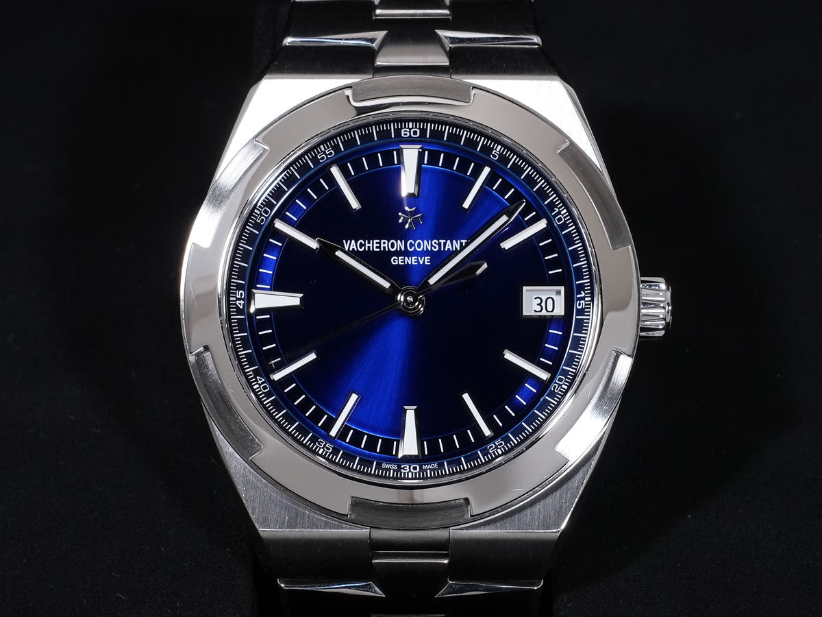 ヴァシュロンコンスタンタン オーヴァーシーズ Ref.4500V/110A-B128 SS ブルー文字盤 中古 vbexkiri