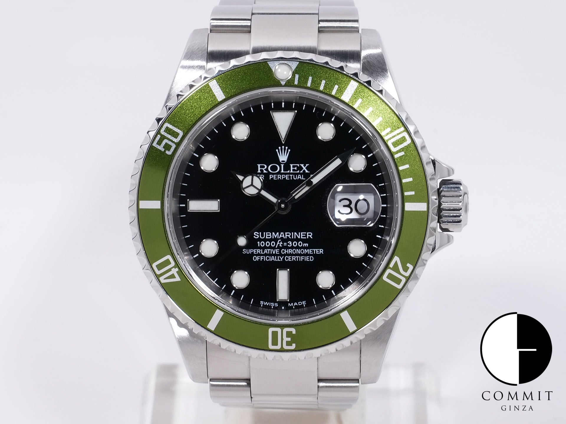 Rolex Submariner Date Ref. 16610LV SS Black Dial Pre-owned rxp6btja