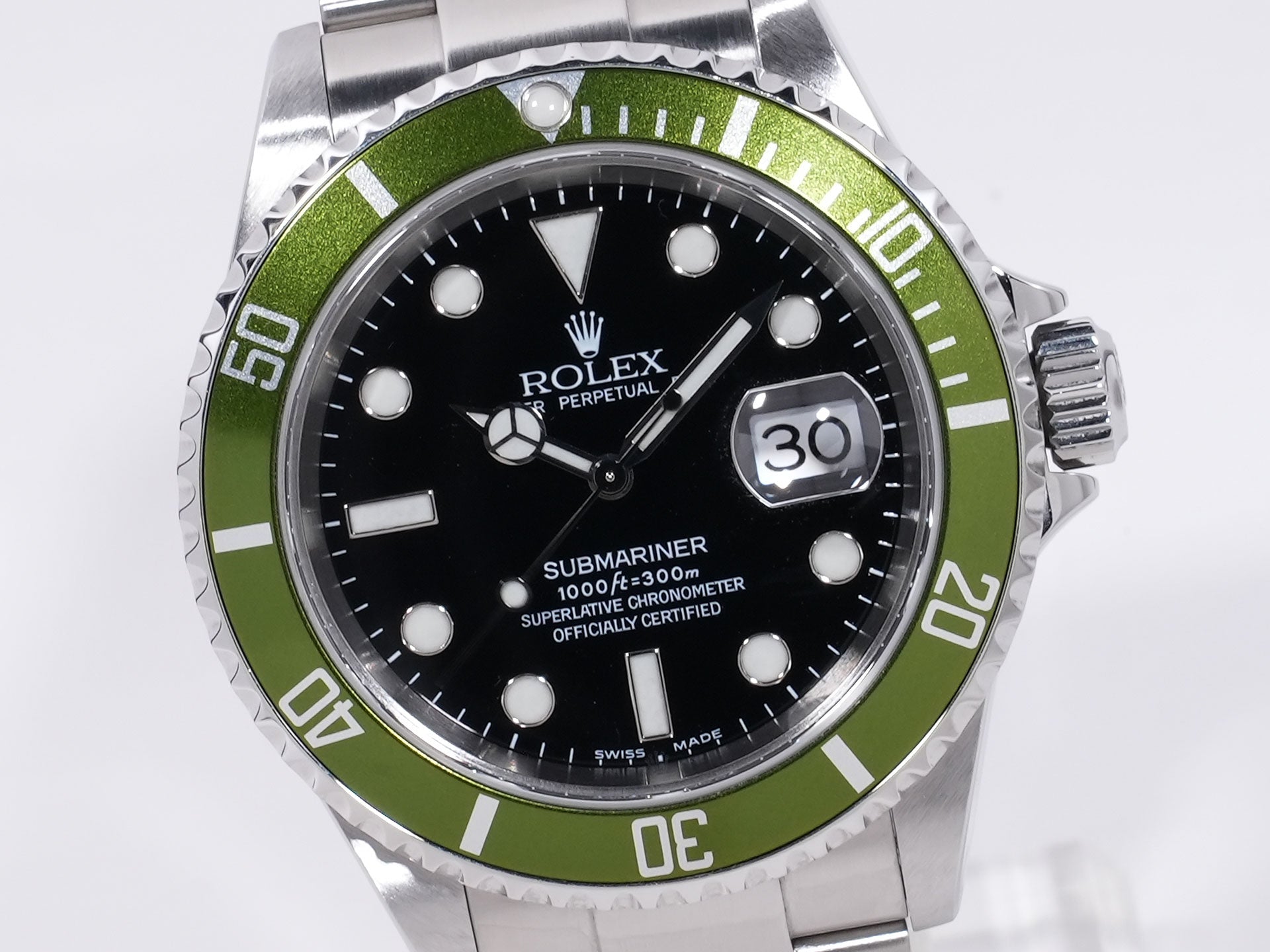 ロレックス サブマリーナー デイト Ref.16610LV SS ブラック文字盤 中古 rxp6btja