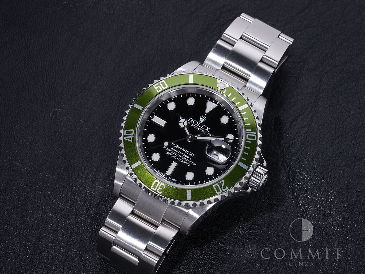 ロレックス サブマリーナー デイト Ref.16610LV SS ブラック文字盤 中古 rxp6btja