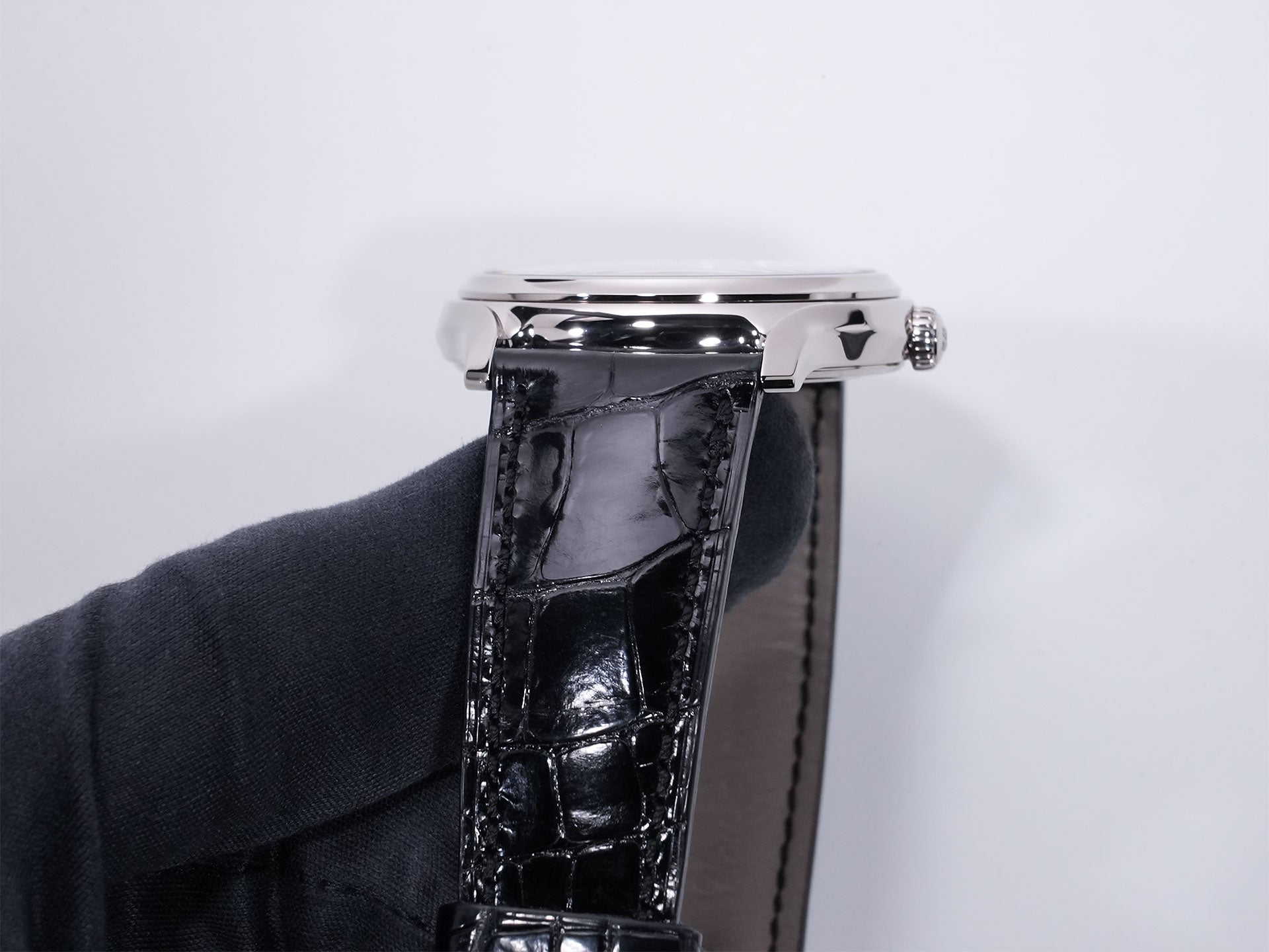 パテックフィリップ コンプリケーション ワールドタイム ムーンフェイズ Ref.5575G-001 18KWG ブラック文字盤 美中古 txsxn74b