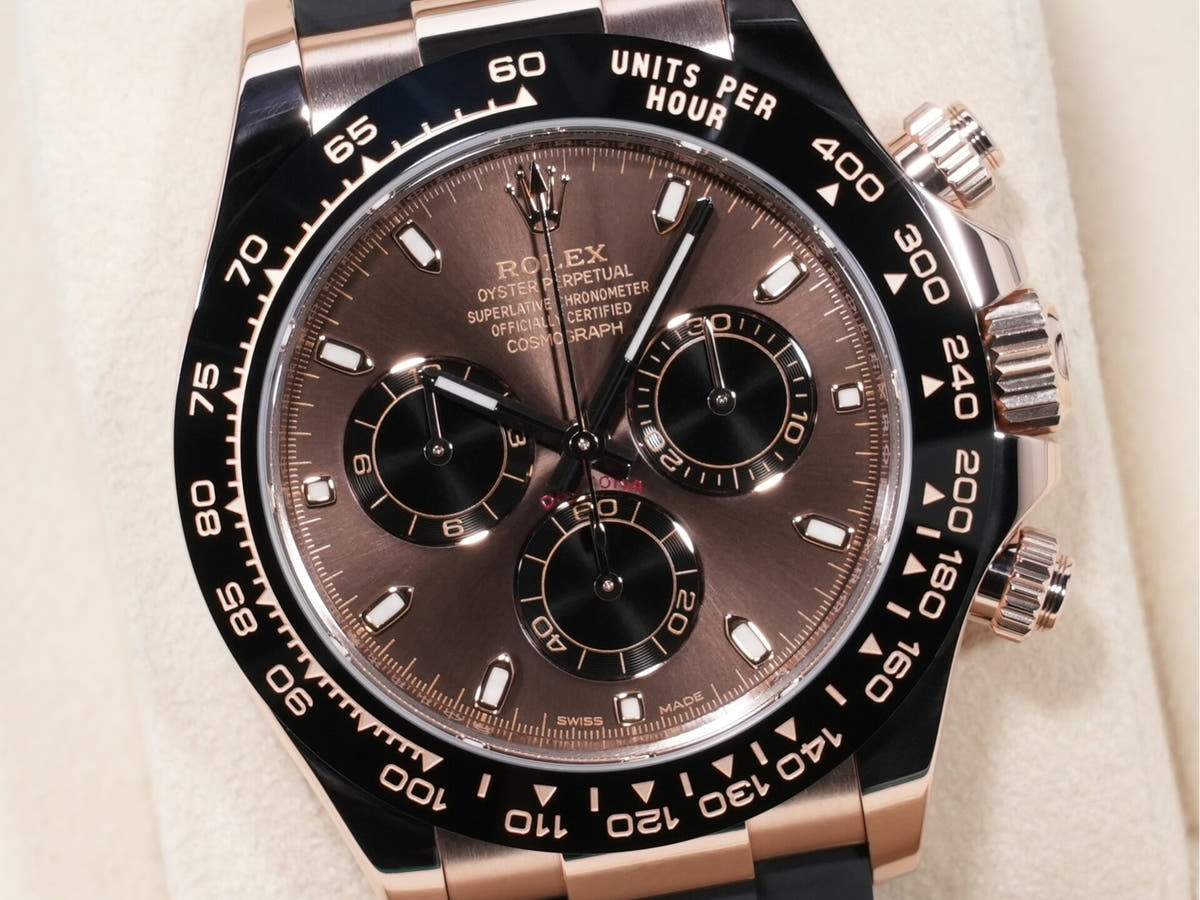 Rolex Daytona Ref. 116515LN 18K E.R.G. Chocolate/Black Dial, Excellent Condition odnfzmm5