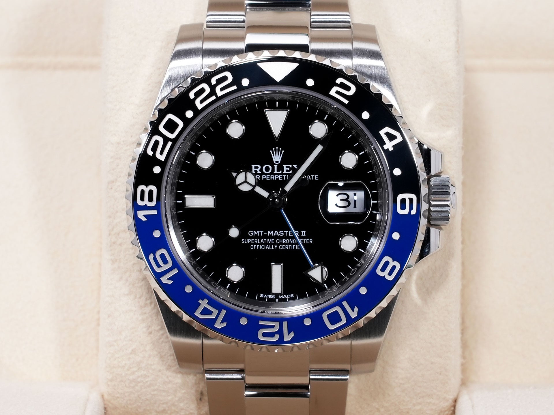 Rolex GMT-Master II Ref. 116710BLNR SS Black Dial, Excellent Condition ce5bxa25