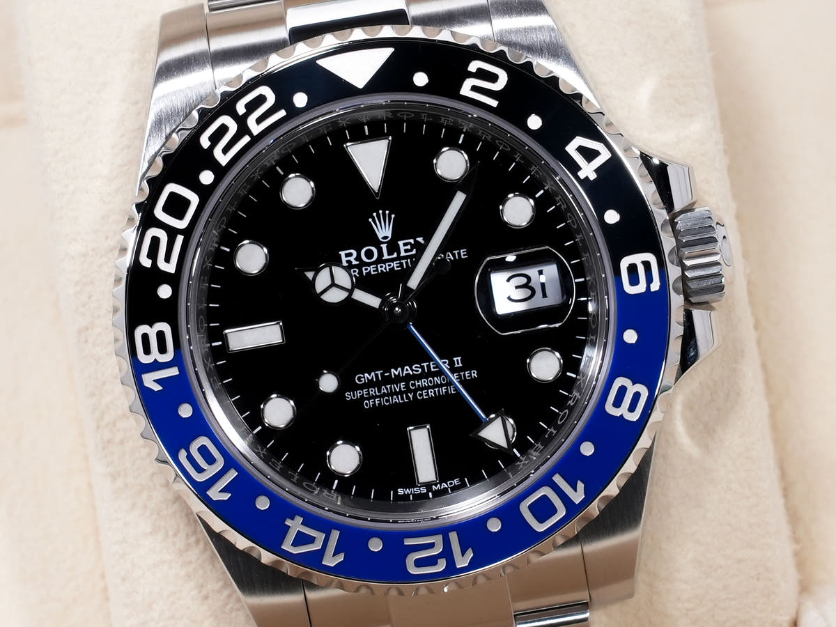 ロレックス GMTマスターII Ref.116710BLNR SS ブラック文字盤 美品 ce5bxa25