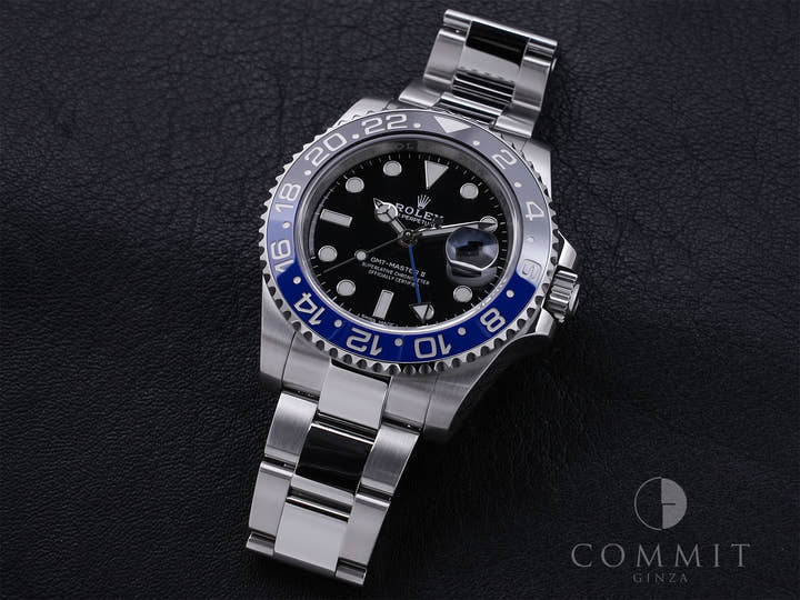 Rolex GMT-Master II Ref. 116710BLNR Stainless Steel Black Dial