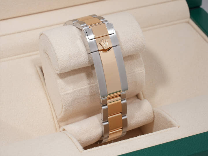 Rolex Explorer 36 Ref. 124273 Stainless Steel/Yellow Gold Black Dial