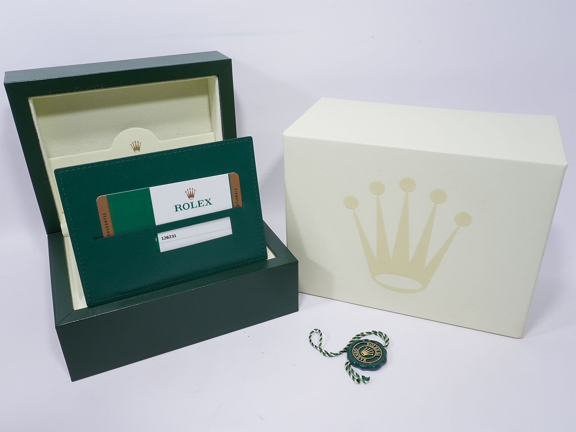 Rolex Datejust 36 Ref. 126231 SS/ERG Chocolate x Hologram Dial Oyster Bracelet, Excellent Condition 9e9fohg3