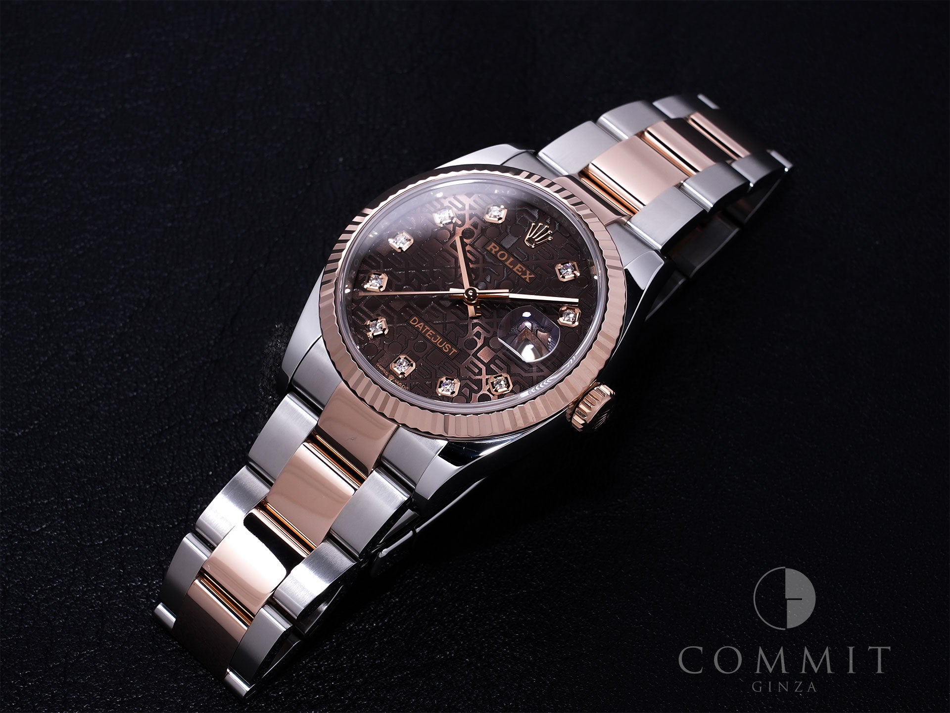 Rolex Datejust 36 Ref. 126231 SS/ERG Chocolate x Hologram Dial Oyster Bracelet, Excellent Condition 9e9fohg3