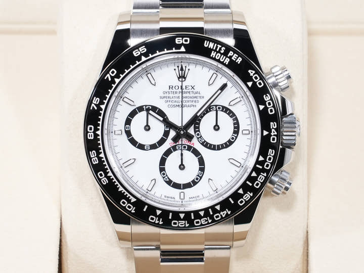 ロレックス デイトナ Ref.126500LN ステンレススチール ホワイト文字盤