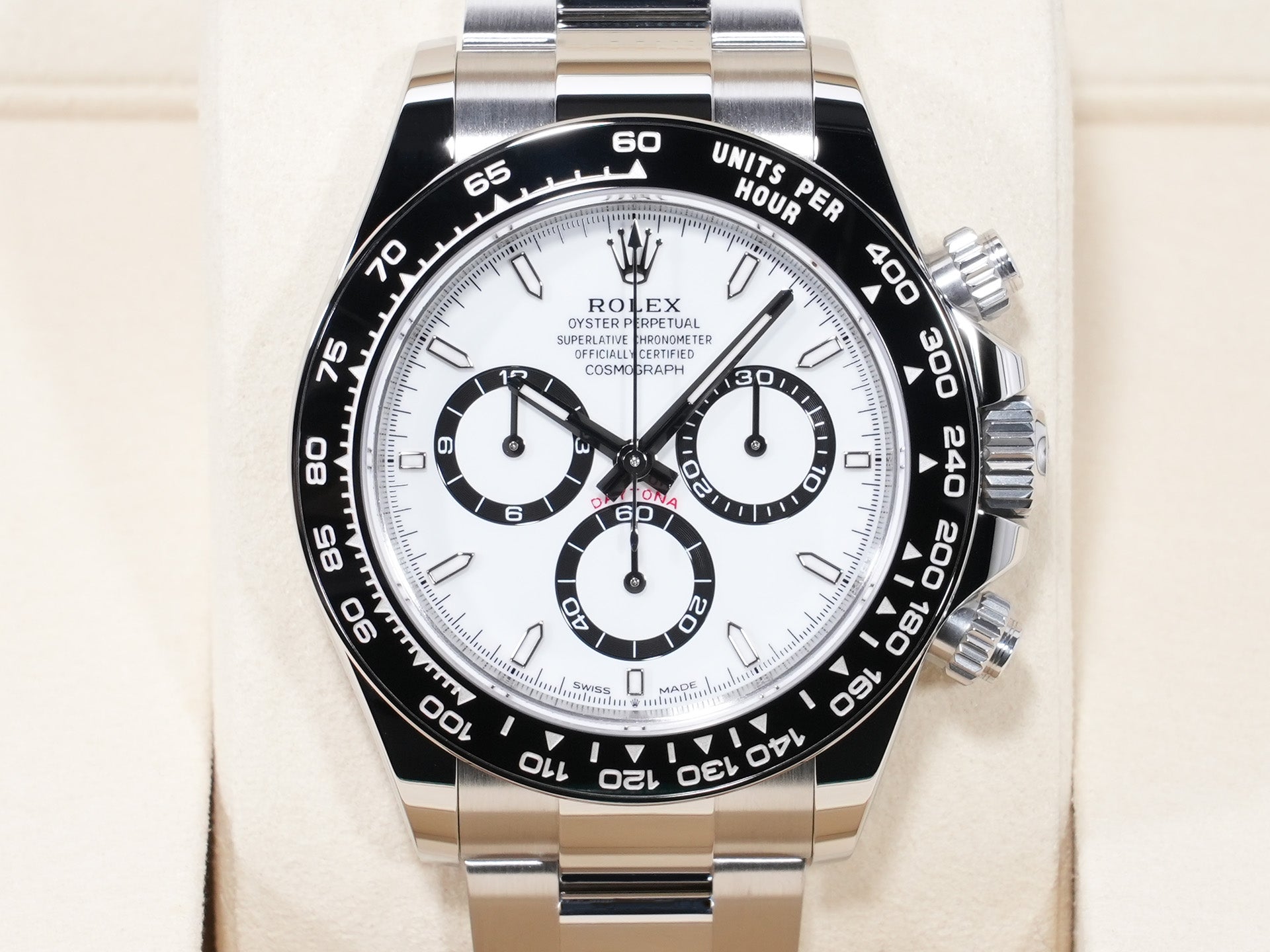 Rolex Daytona Ref. 126500LN SS White Dial, Unused  (hamc2ys2 appears to be a user ID or reference number and is not translated)
