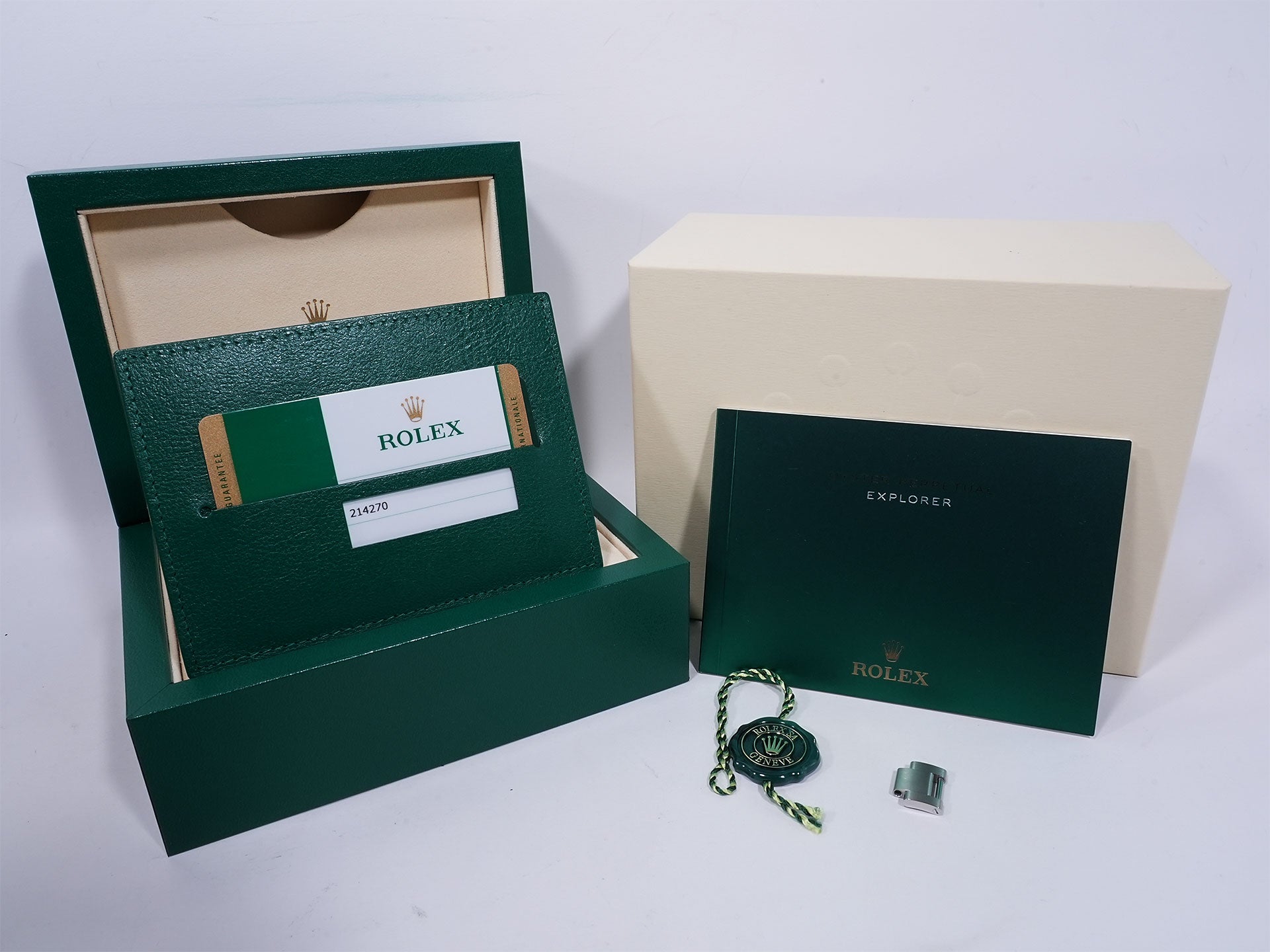 Rolex Explorer I Ref. 214270 Stainless Steel Black Dial