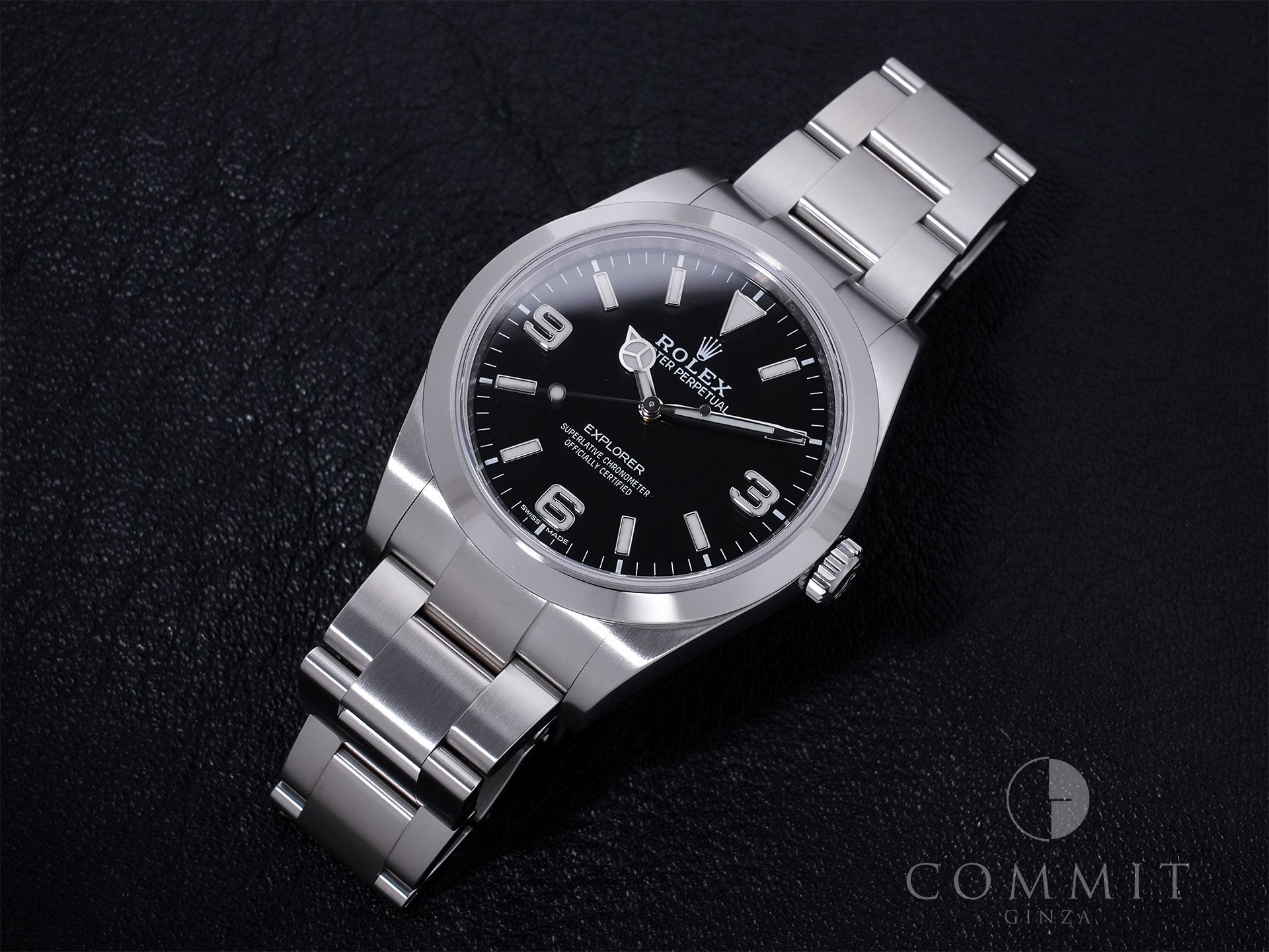 Rolex Explorer I Ref. 214270 Stainless Steel Black Dial
