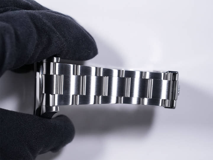 Rolex Explorer I, Mirror Black Dial, Ref. 214270, Stainless Steel