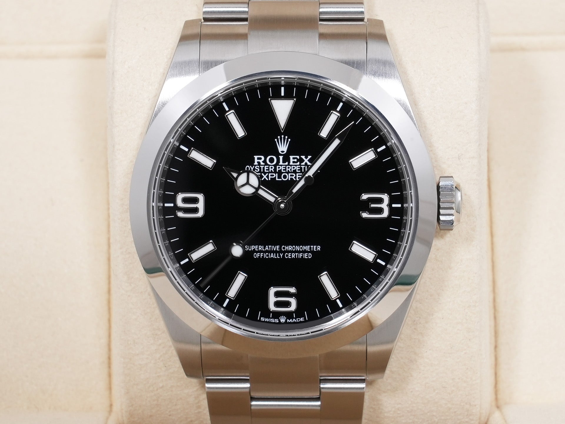 ロレックス エクスプローラー40 Ref.224270 SS ブラック文字盤 美品 4mwo8fdj