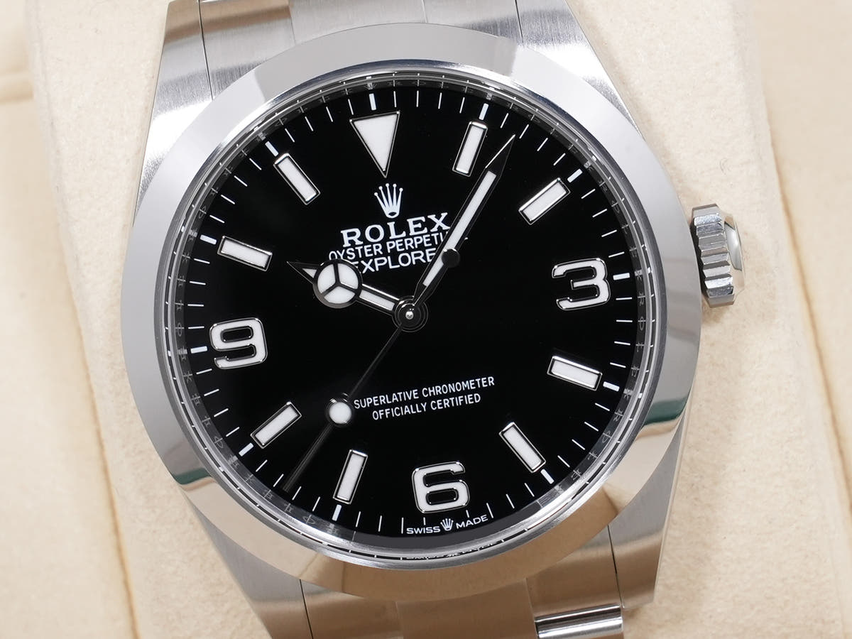 ロレックス エクスプローラー40 Ref.224270 SS ブラック文字盤 美品 4mwo8fdj