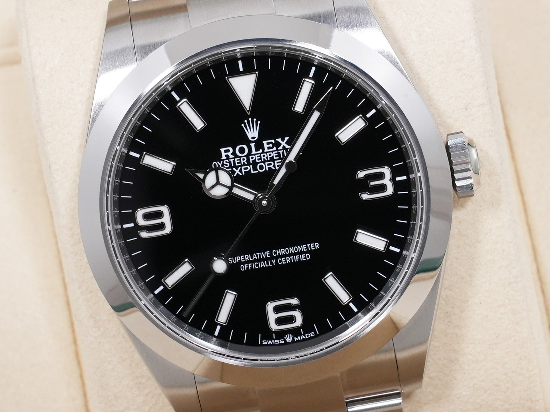 ロレックス エクスプローラー40 Ref.224270 SS ブラック文字盤 美品 4mwo8fdj