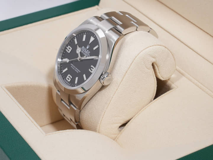 Rolex Explorer 40 Ref. 224270 Stainless Steel Black Dial