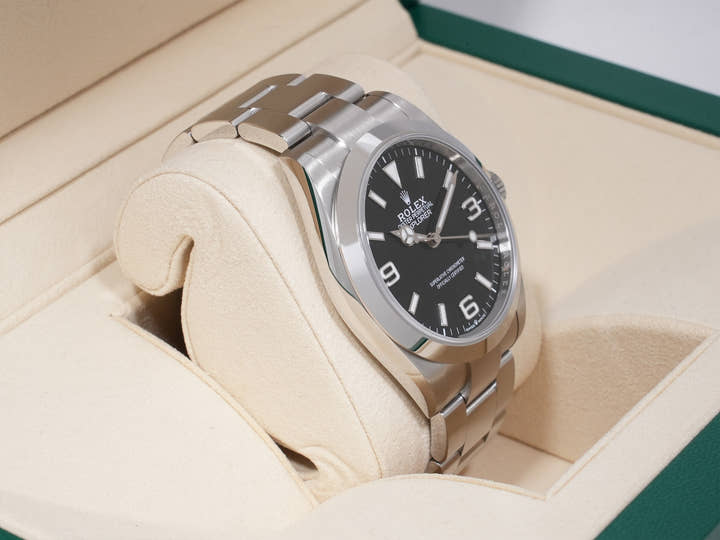 Rolex Explorer 40 Ref. 224270 Stainless Steel Black Dial