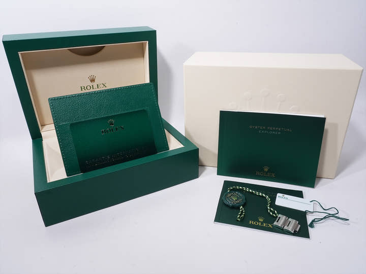 Rolex Explorer 40 Ref. 224270 Stainless Steel Black Dial