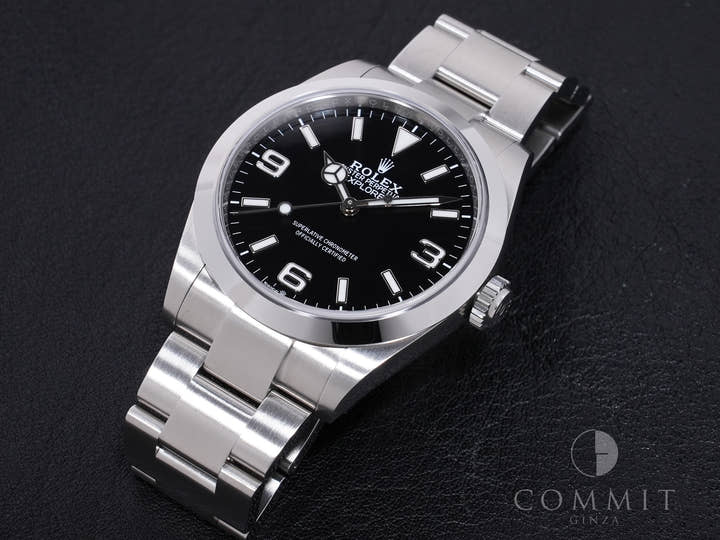 Rolex Explorer 40 Ref. 224270 Stainless Steel Black Dial