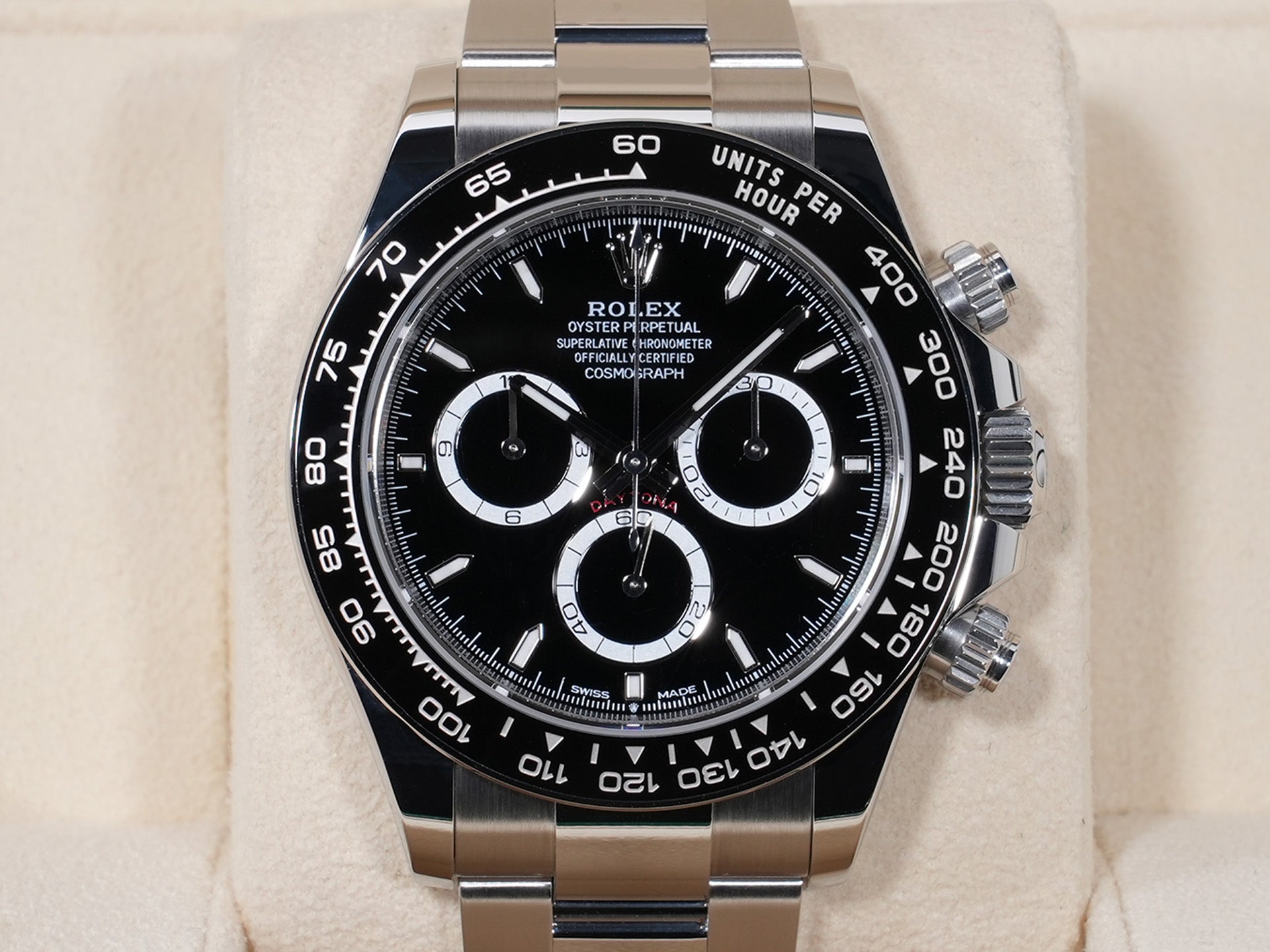 ロレックス デイトナ Ref.126500LN SS ブラック文字盤 美品 dtfupyhy
